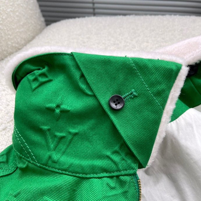 Louis Vuitton Monogram Workwear Denim Jacket Green Men's - FW21 - US