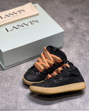Lanvin Leather Curb Black
