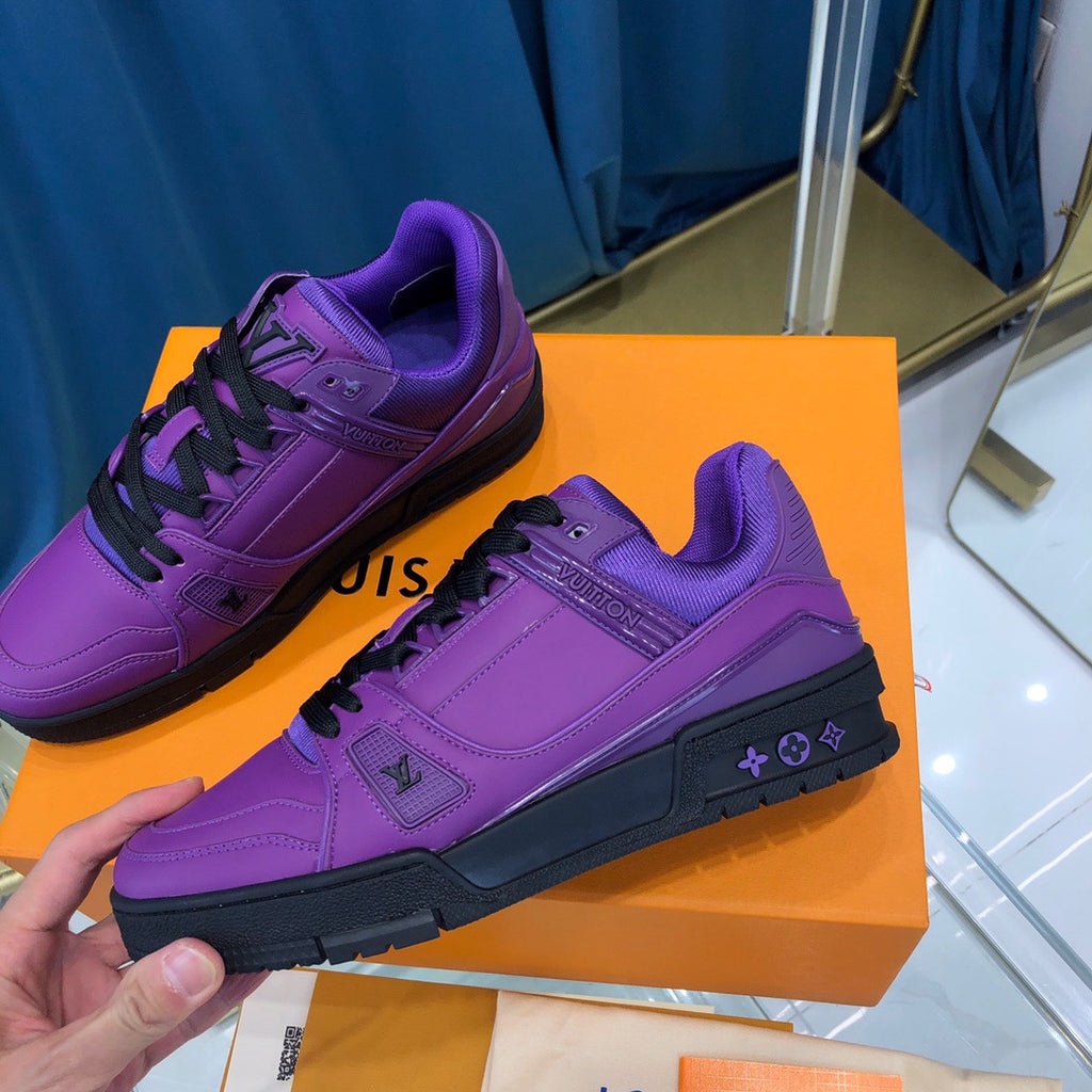 lv shoes purple