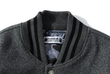 BAPE x Undefeated Varsity Jacket Black/Gray