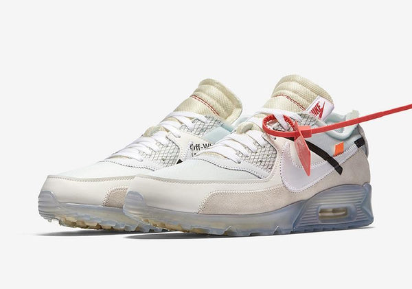 OFF-WHITE x Nike Air Max 90 / Ice – Tenisshop.la