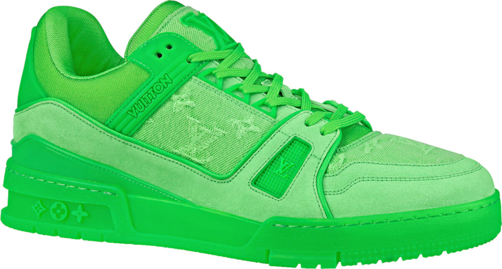 Louis Vuitton Trainer Sneaker Green