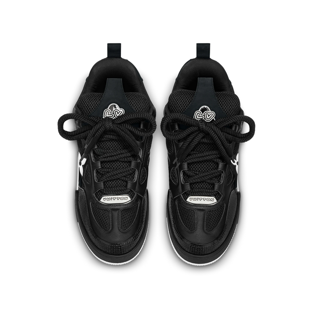 Louis Vuitton 1ABZ57 LV Skate Sneaker , Black, 11