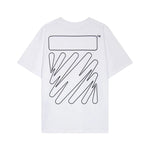 OFF-WHITE Tshirt Wave Outline Diag